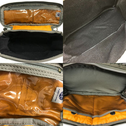 PORER ポーター タンカーカメラバッグ ナイロン TANKER 着脱可能仕切り セージグリーン 622-76121 中古 T1