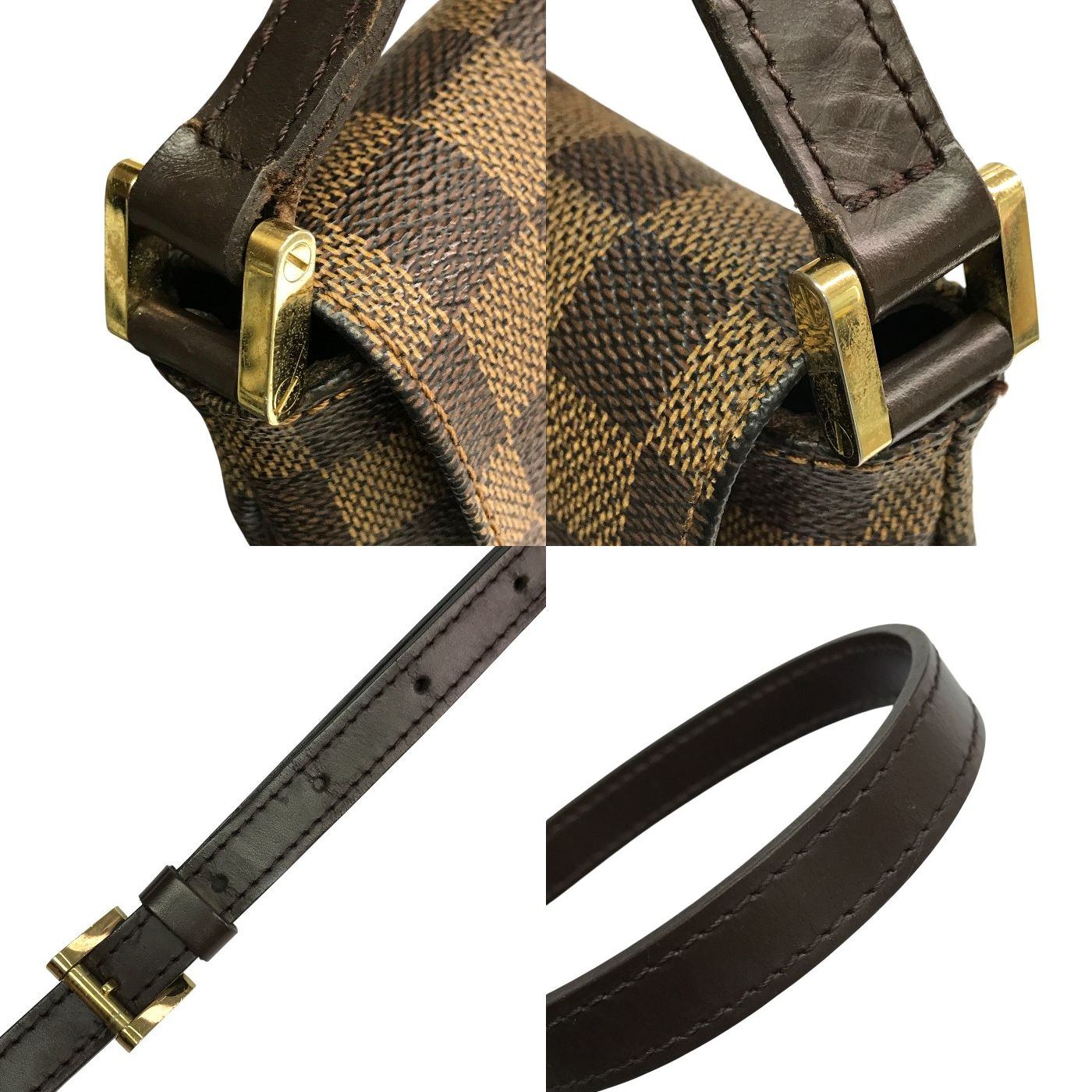 LOUIS VUITTON ルイヴィトン ダミエ ミュゼットタンゴ ショルダーバッグ レディース ロングショルダー 斜め掛け ブラウン N51255 中古 T1