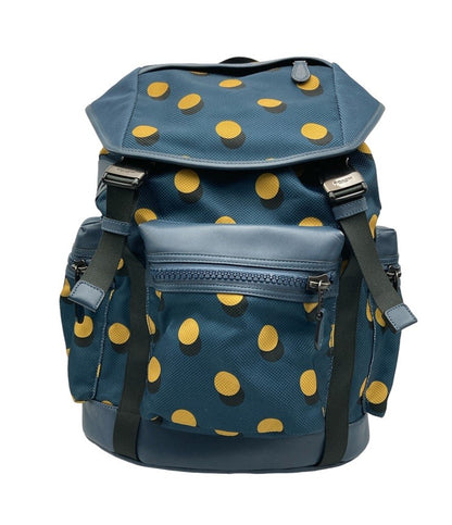 COACH コーチ トレック オプティカルドット リュックサック バックパック F22360 中古 D4