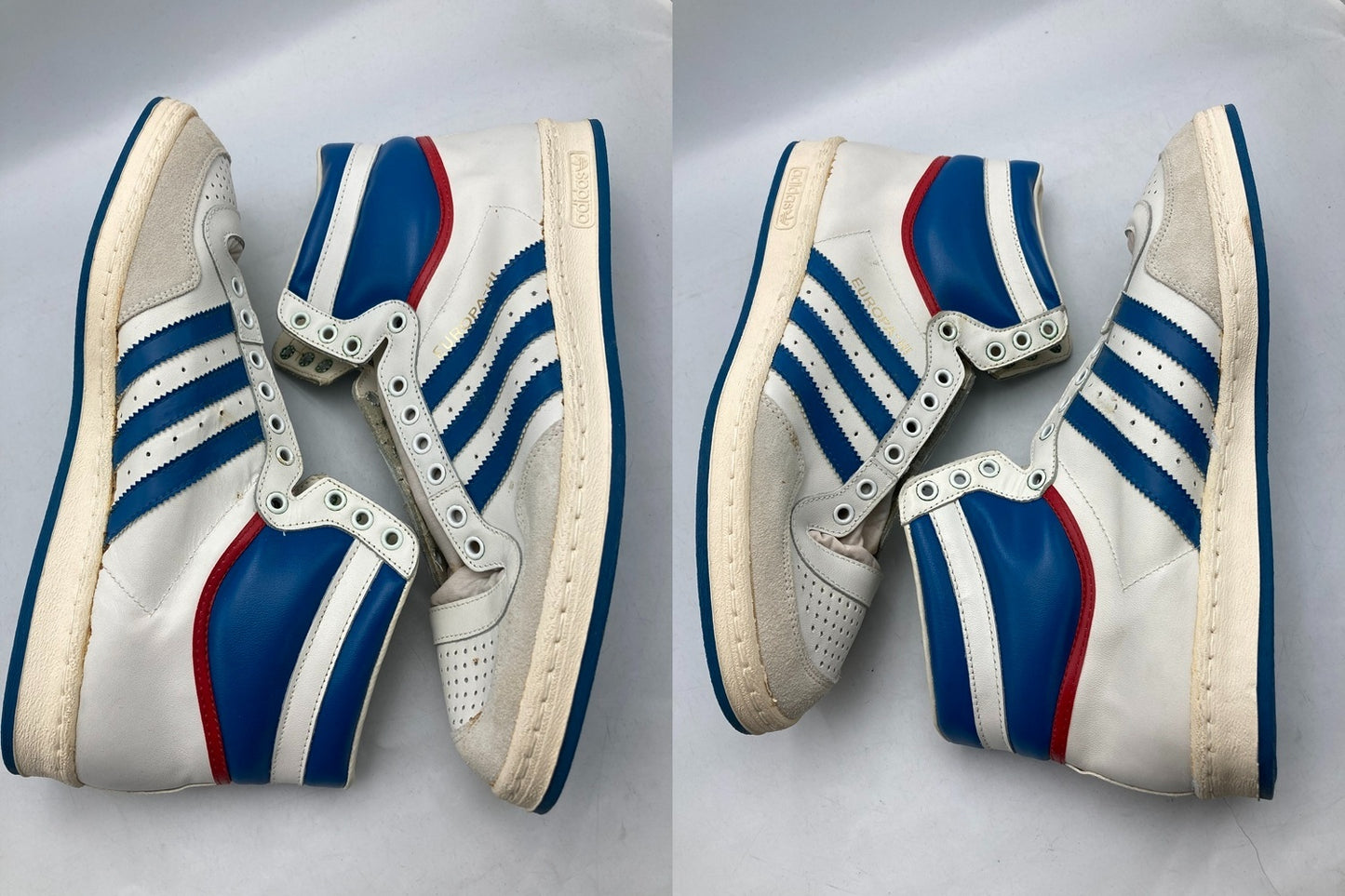 adidas EUROPA-HI アディダス ヨーロッパ ハイ ハイカットスニーカー サイズ US12 メンズ 中古 D4