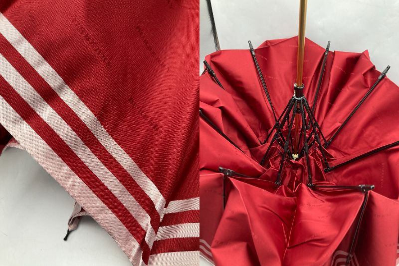BURBERRY バーバリー 折りたたみ 雨傘 中古 D4