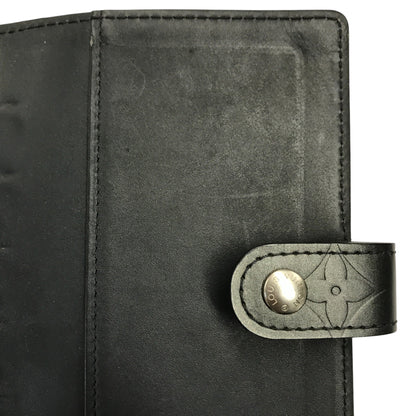 LOUIS VUITTON ルイヴィトン モノグラムマット アジェンダPM 手帳カバー ユニセックス ビジネス 6穴タイプ ブラック(グレー) R20932 中古 T1