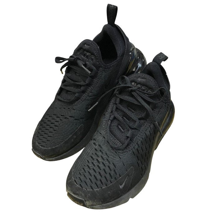NIKE ナイキ AIR MAX 270 レディーススニーカー シンプル 23.5cm ブラック  AH6789-006 中古 N1