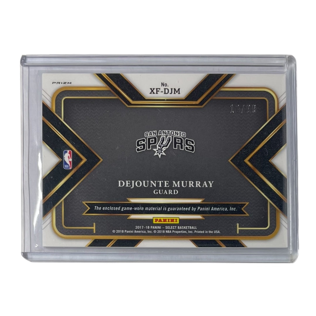PANINI NBAカード SELECT PRIZM DEJOUNTE MURRAY SAN ANTONIO SPURS /99 #XF-DJM 中古 IT2