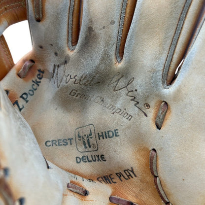 ミズノ 硬式用 ワールドウィン グレートチャンピオン オリジナル版 赤カップ GOV-3 MIZUNO グローブ 野球 プロフェッショナルモデル 中古 W４