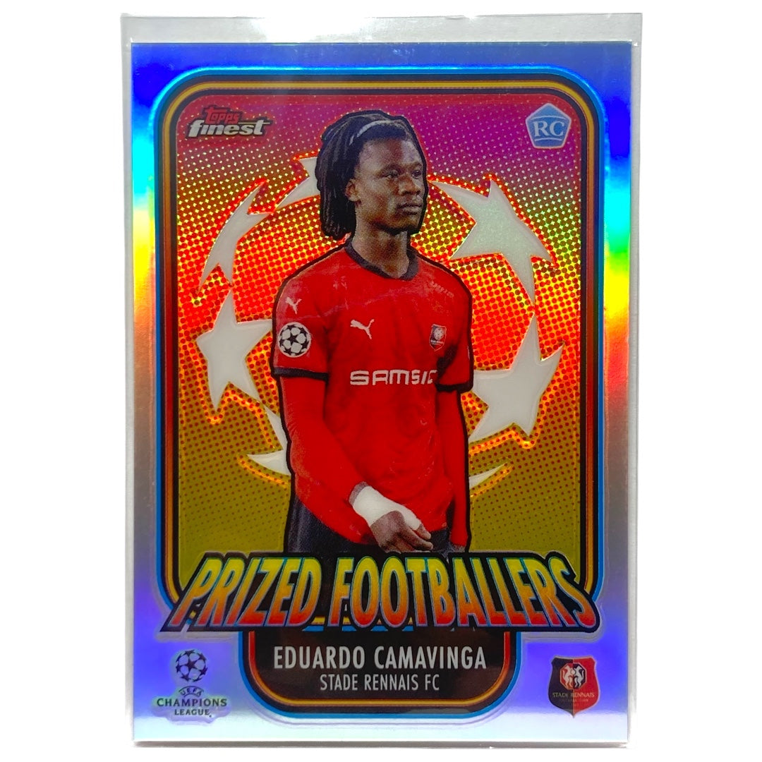 TOPPS サッカーカード FINEST EDUARDO CAMAVINGA RENNAIS #PF-EC 中古 IT2