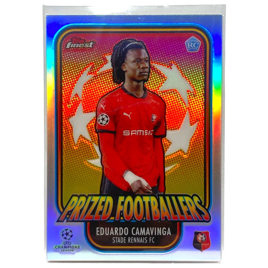 TOPPS サッカーカード FINEST EDUARDO CAMAVINGA RENNAIS #PF-EC 中古 IT2