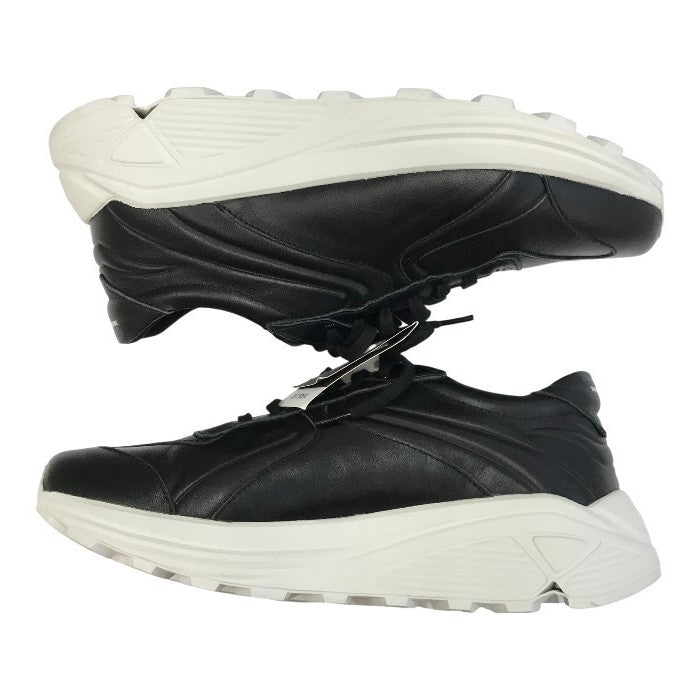 PREMIER SEVEN プレミアセブン KABUKU 2.0 スニーカー メンズ レザー 歌舞伎 Vibram 厚底 ビブラムソール ブラック 42サイズ(26.5～27.0cm) 中古 T1