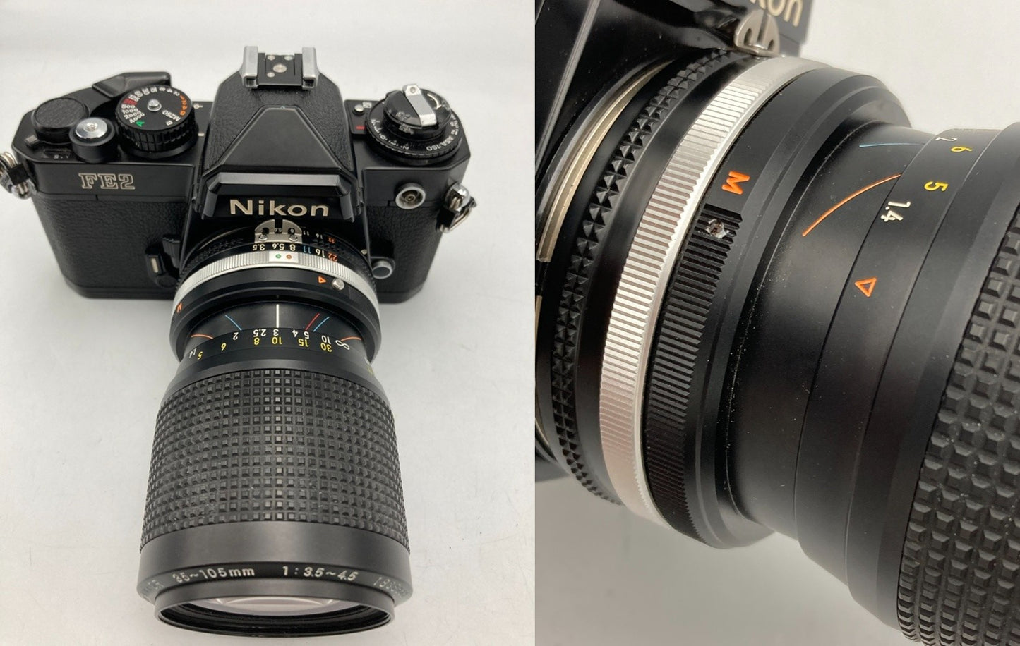 【ジャンク品】 Nikon ニコン フィルムカメラ FE2 中古 D4