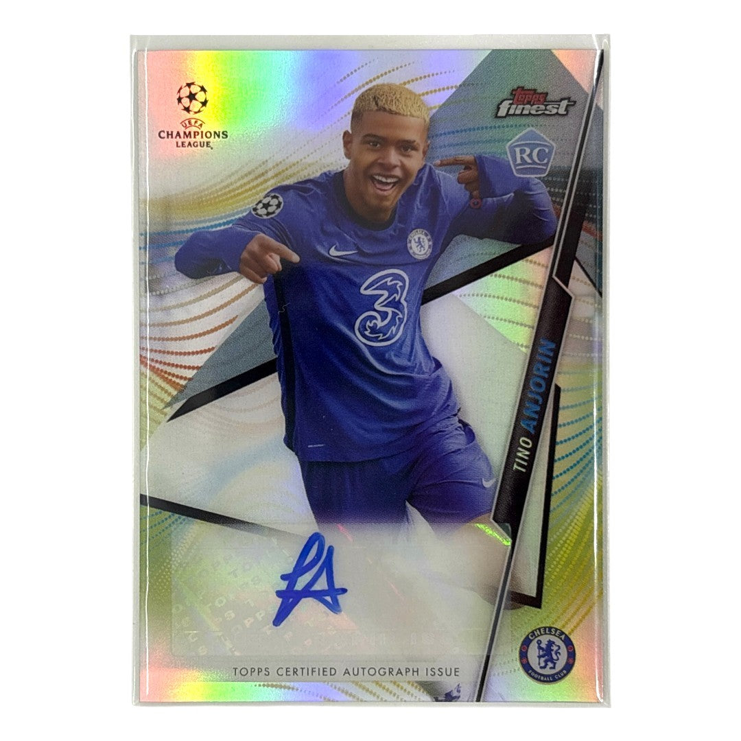 TOPPS サッカーカード FINEST TINO ANJORIN CHELSEA #FA-TA 中古 IT1