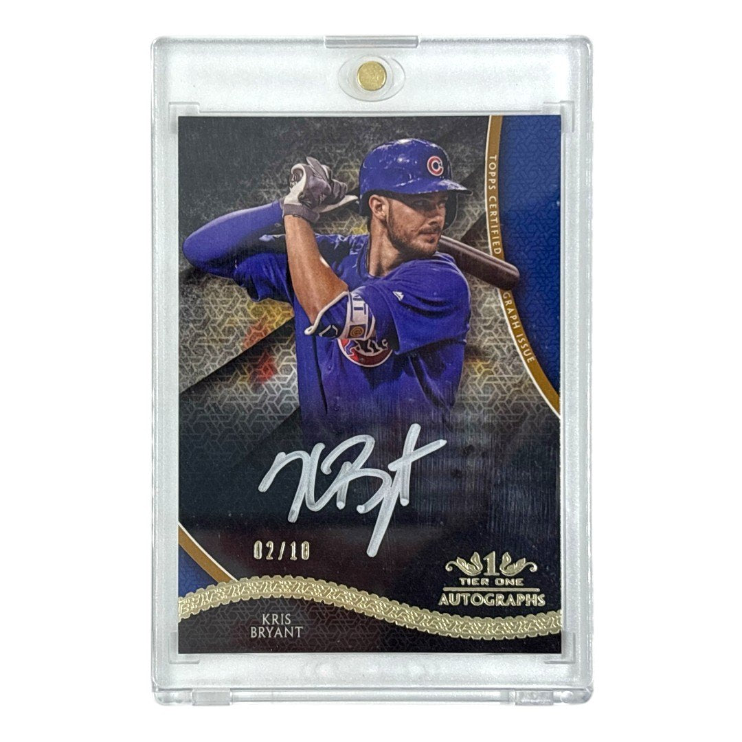 TOPPS MLBカード TIER ONE KRIS BRYANT CHICAGO CUBS /10 #T1A-KB 中古 IT1