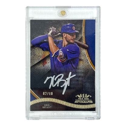 TOPPS MLBカード TIER ONE KRIS BRYANT CHICAGO CUBS /10 #T1A-KB 中古 IT1