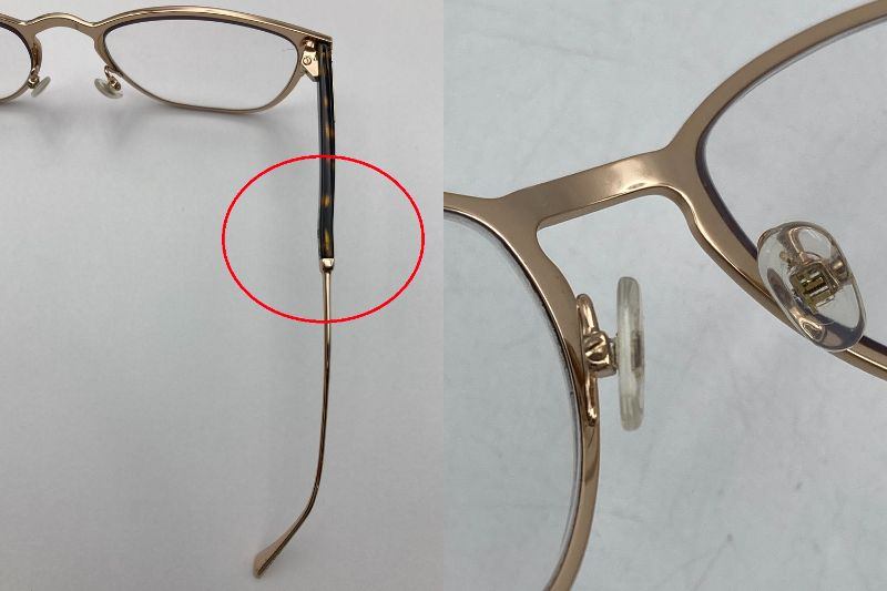 TOM FORD トムフォード チタニウム 度入り眼鏡 メガネフレーム TF5483 028 中古 D4