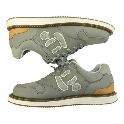 SANGACIO サンガッチョ にゅ Crepe Gray スニーカー メンズ レザー ローカット クレープ グレー 26.0cm 中古 T1