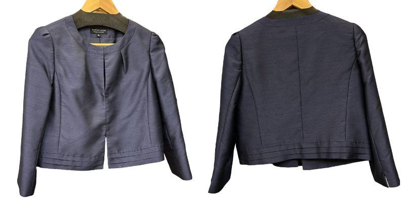 SHATLE HOUSE シャトルハウス フォーマル セットアップ 9号 ワンピース ノーカラージャケット レディース レース 中古 W４