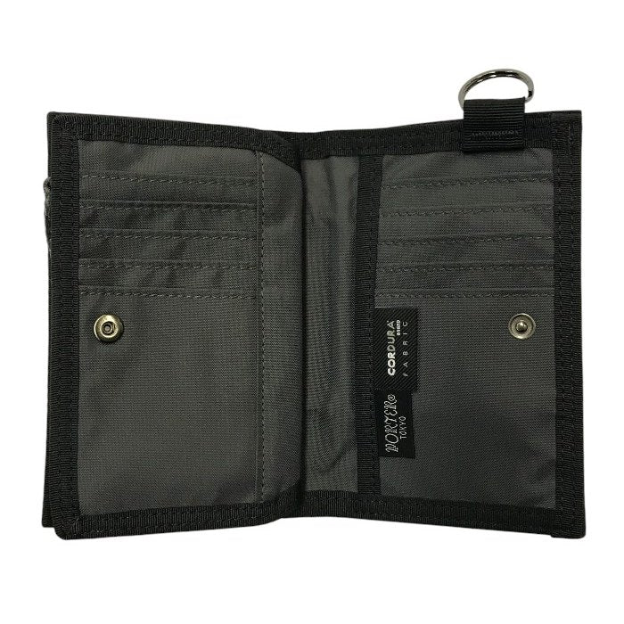 PORTER ポーター ディル ウォレット L 財布 ユニセックス DILL WALLET ナイロン コインケース 小銭入れ ブラック 653-09755 中古 T1