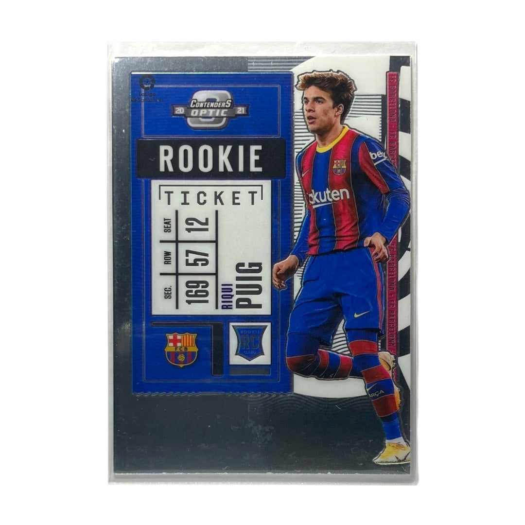 PANINI サッカーカード CHRONICLES CONTENDERS OPTIC RIQUI PUIG BARCELONA #7 中古 IT2