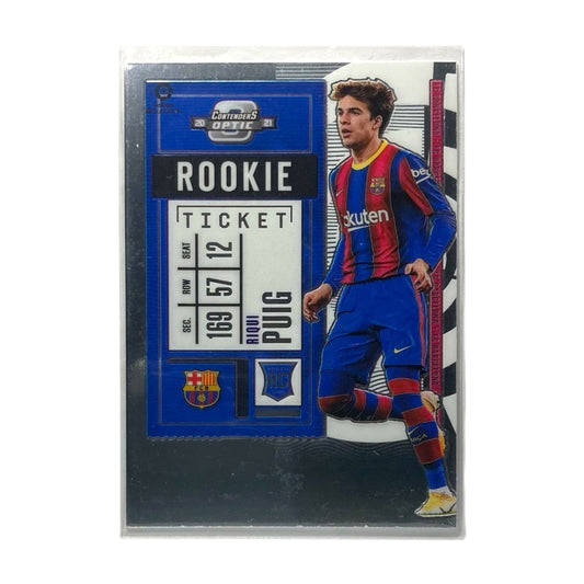 PANINI サッカーカード CHRONICLES CONTENDERS OPTIC RIQUI PUIG BARCELONA #7 中古 IT2