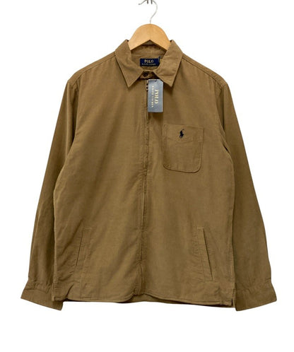 POLO RALPH LAUREN ポロラルフローレン コーデュロイ スイングトップシャツ サイズM メンズ 中古 D4