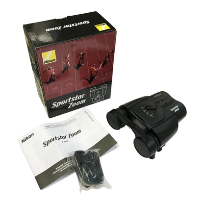 Nikon ニコン Sportstar Zoom 8-24×25 双眼鏡 ブラック 無段階変倍 多層膜コーティング 中古 T1
