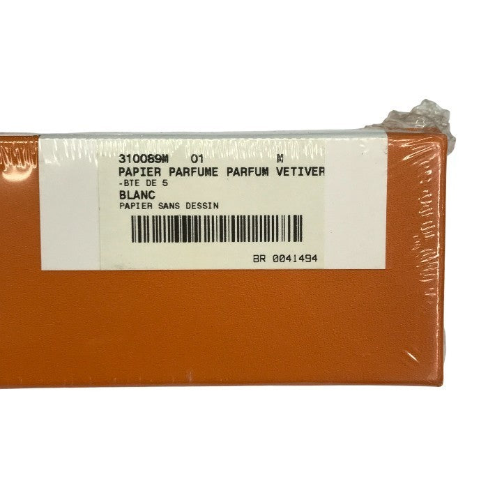 HERMES エルメス ペーパーパフューム ベチバー フレグランス シート 310089M 中古 T1