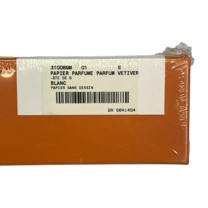 HERMES エルメス ペーパーパフューム ベチバー フレグランス シート 310089M 中古 T1