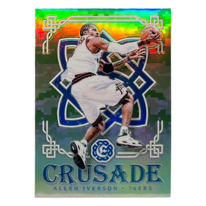 PANINI NBAカード EXCALIBUR PRIZM ALLEN IVERSON 76ERS #90 中古 IT2