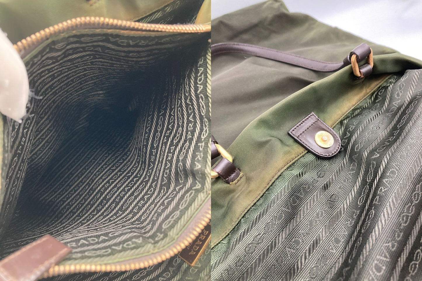 PRADA プラダ ナイロン トートバッグ 中古 D4