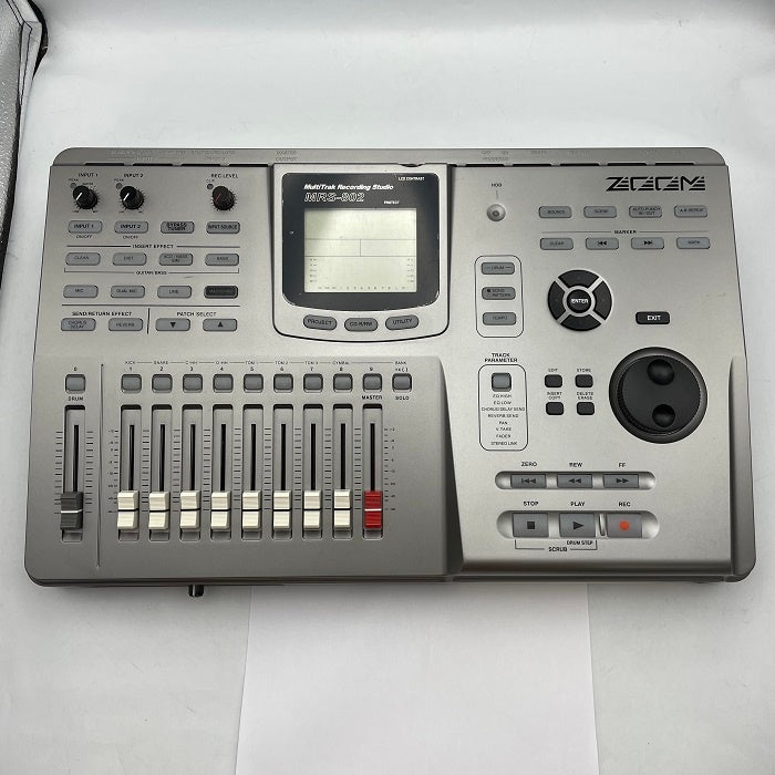 ZOOM MTR マルチトラックレコーダー MRS-802 8tr ハードディスク ミキサー 中古 R4