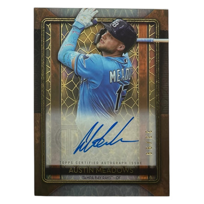 TOPPS MLBカード TRIBUTE AUSTIN MEADOWS TAMPA BAY RAYS /99 #IP-AM 中古 IT2