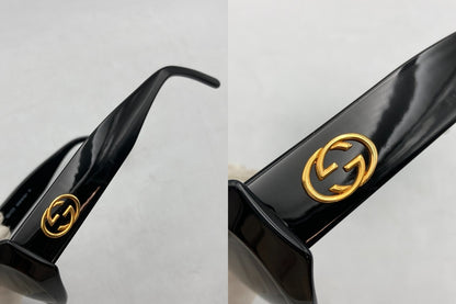 GUCCI グッチ フルリム インターロッキングG サングラス GG2195/S レディース 中古 D4