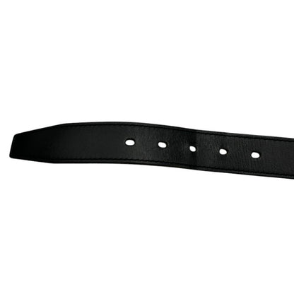 BURBERRY BLACK LABEL バーバリー ブラックレーベル レザー ベルト 服飾 メンズ 本革 中古 W４