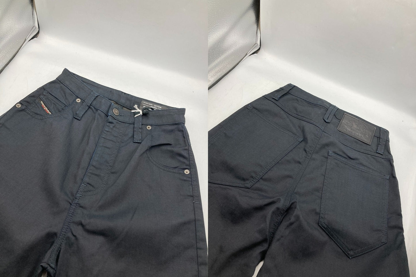 DIESEL D-PLATA JOGG ディーゼル ボーイフレンド ストレッチ ジョグジーンズ D-PLATA-SP1-NE 23インチ レディース 中古 D4