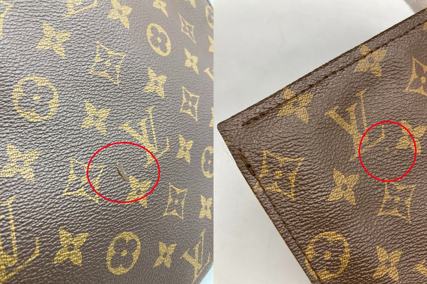 LOUIS VUITTON ルイヴィトン モノグラム ポッシュ トワレット26 M47542 中古 D4