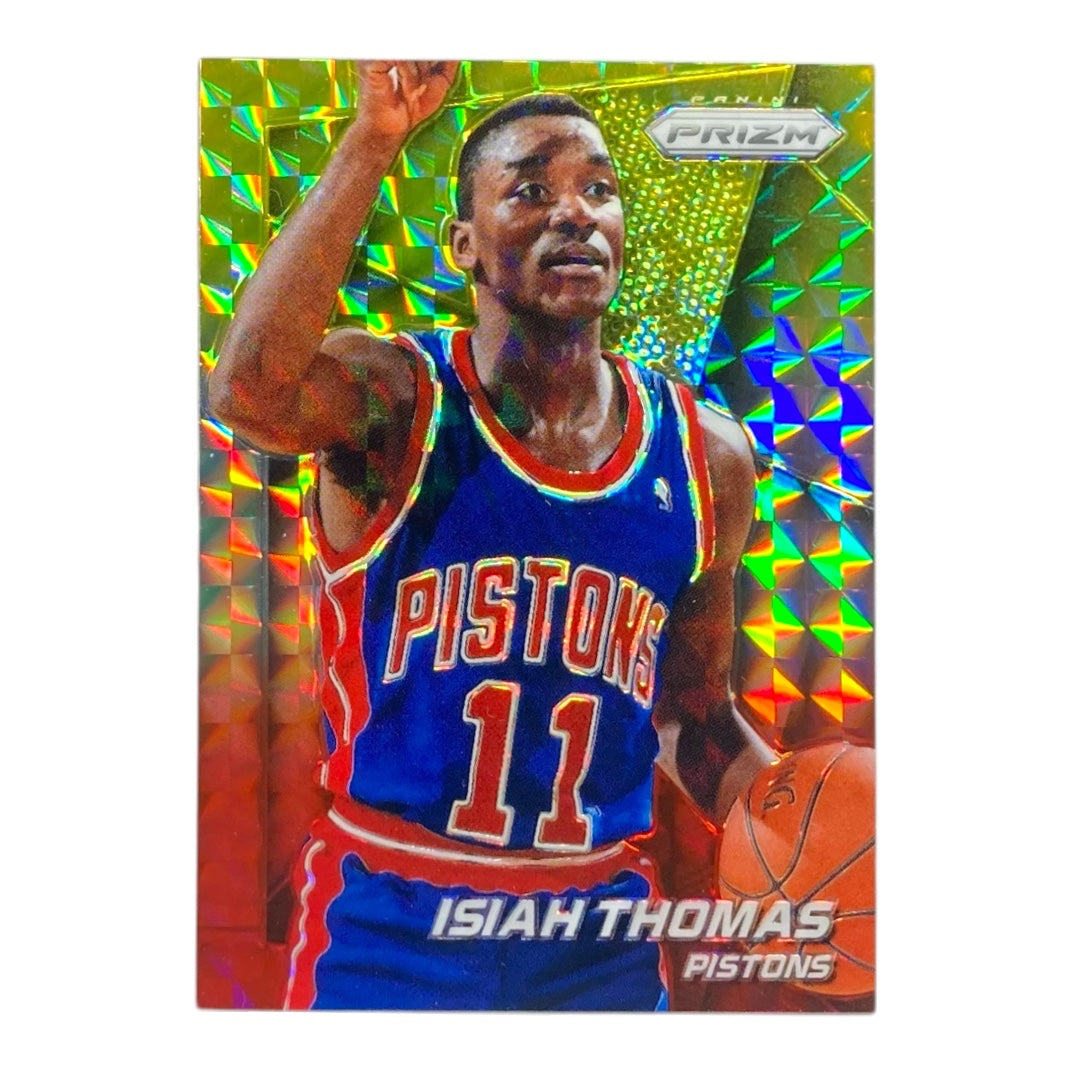 PANINI NBAカード PRIZM ISIAH THOMAS DETROIT PISTONS #162 中古 IT2