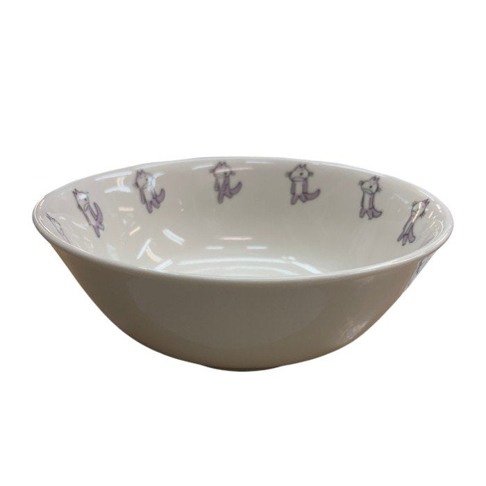 未使用品 エンスカイ 11ぴきのねこの皿 麺どんぶりとレンゲセット ラーメン 食器 馬場のぼる こぐま社 キャラクター 中古 W４