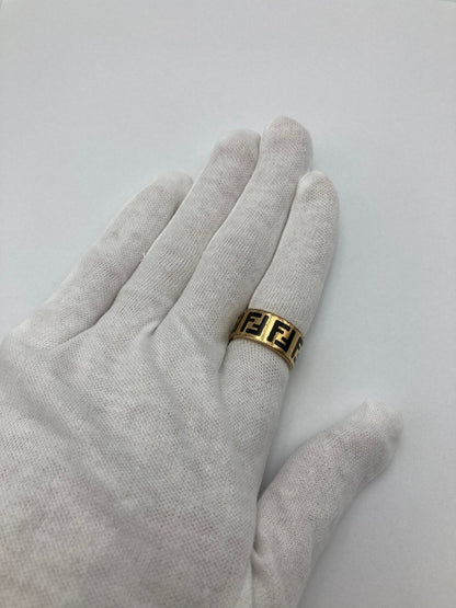 FENDI フォーエバー フェンディ リング サイズM レディース 中古 D4