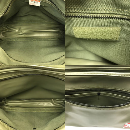 ラゲッジレーベル ライナー ショルダーバッグ ユニセックス LINER 斜め掛け 赤バッテン エクスパンダブル グリーン 951-09240 中古 T1