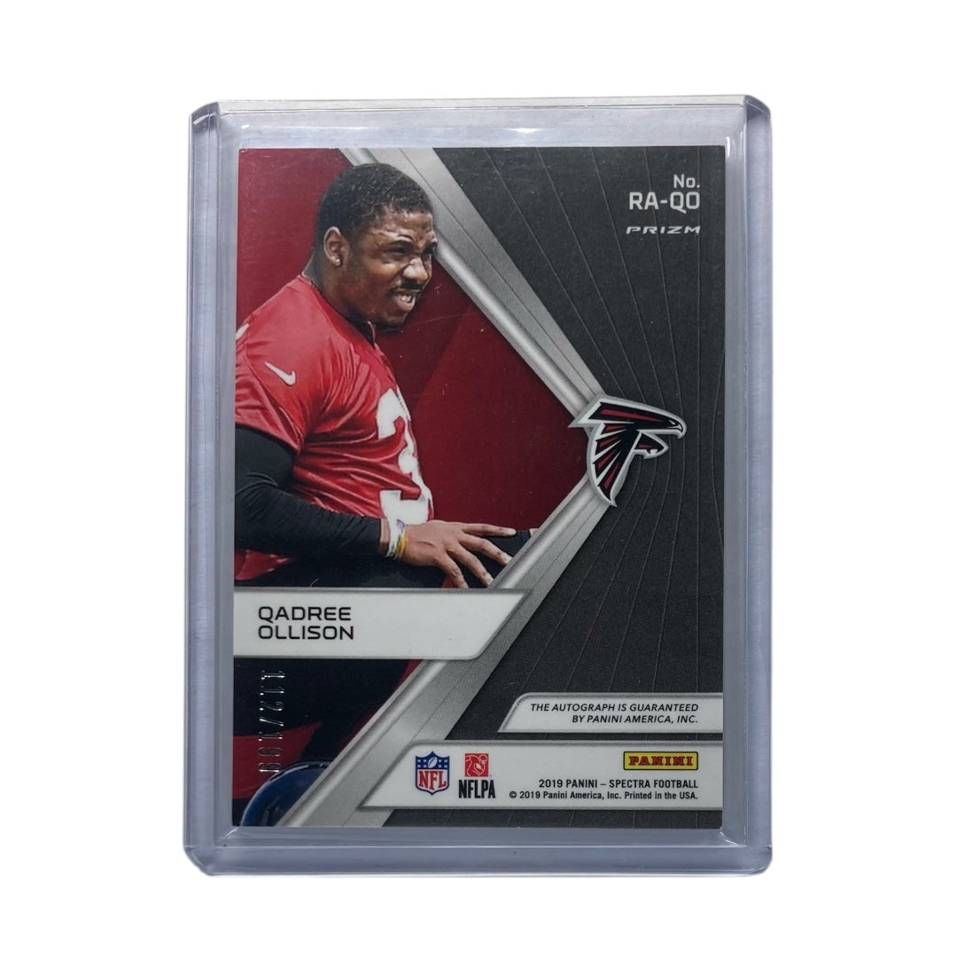 PANINI NFLカード SPECTRA PRIZM QADREE OLLISON FALCONS /199 #RA-QO 中古 IT2