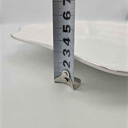 WEDGWOOD ウェッジウッド INTAGLIO インタグリオ PLATINUM プラチナ スクエアディッシュ 5C108200020 中古 H4