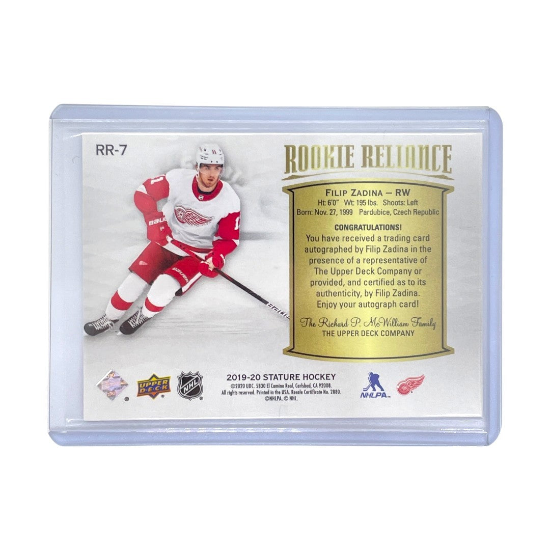 UPPER DECK NHLカード STATURE FILIP ZADINA RED WINGS #RR-7 中古 IT1