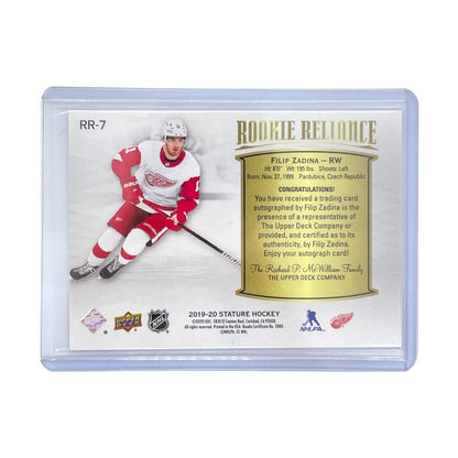 UPPER DECK NHLカード STATURE FILIP ZADINA RED WINGS #RR-7 中古 IT1