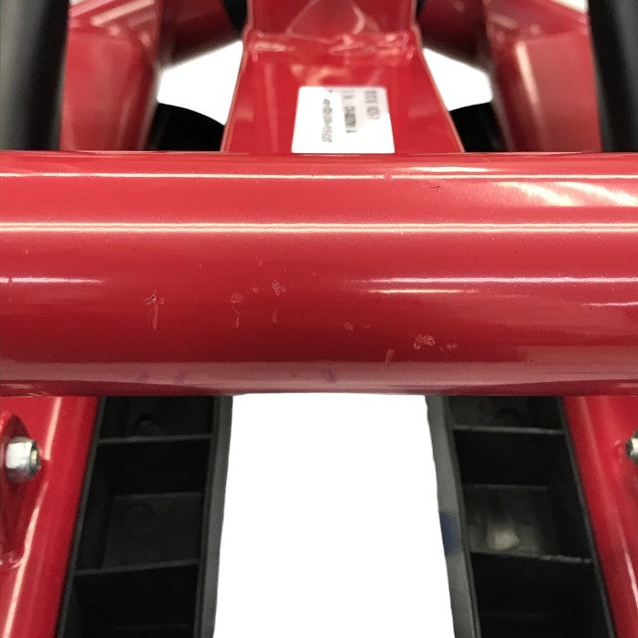 ショップジャパン 健康ステッパー ナイスデイ 健康ステッパー 専用ハンドル付き カウンターなし 有酸素運動 座りながら レッド NDS-1 中古 T1