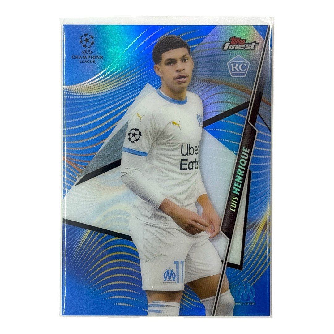 TOPPS サッカーカード FINEST LUIS HENRIQUE OLYMPIQUE DE MARSEILLE /150 #3 中古 IT1