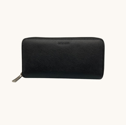 COACH コーチ レキシントン サフィアーノ レザー アコーディオン ジップ アラウンド F74769 長財布 中古 D4