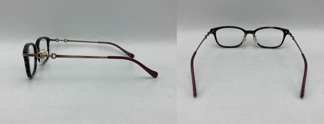 GUCCI グッチ 度入りメガネ メガネフレーム 日本製 GG1129OJ-002 中古 D4
