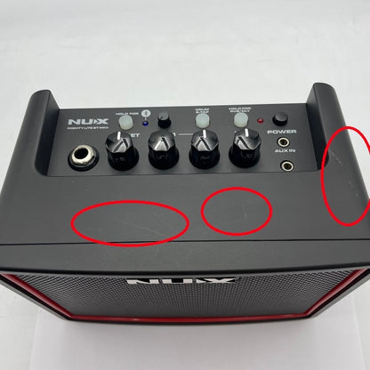 NUX MIGHTY LITE BT MK2 ギターアンプ NGA-3BT オーディオI/F 小型 アプリ 練習 室内 中古 R4