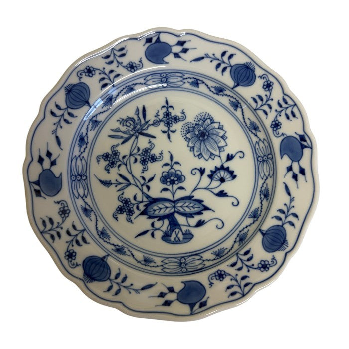 Meissen マイセン ブルーオニオン スープ プレート 20cm 洋食器 食器 ブランド おしゃれ 皿 中古 W1