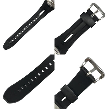 CASIO PROTREK 腕時計 メンズ デジタル タフソーラー オートライト トレッキング シルバー/ブラック PRS-200-1JF 中古 T1