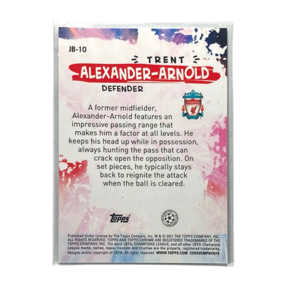 TOPPS サッカーカード CHROME JOGA BONITE TRENT ALEXANDER-ARNOLD LIVERPOOL #J8-10 中古 IT2